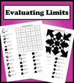 Evaluating Limits #1 Color Worksheet