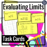 Evaluating Limits Task Cards