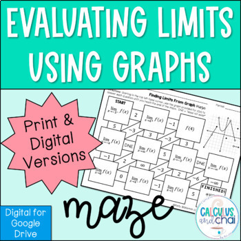 Preview of Evaluating Limits Using Graphs