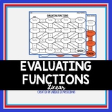 Evaluating Linear Functions Maze Activity