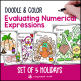 Evaluating Numerical Expressions Holiday | Doodle Math: Tw