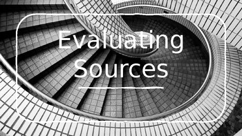 Preview of Evaluating Online Sources for Bias, Accuracy, Validity, Credibility