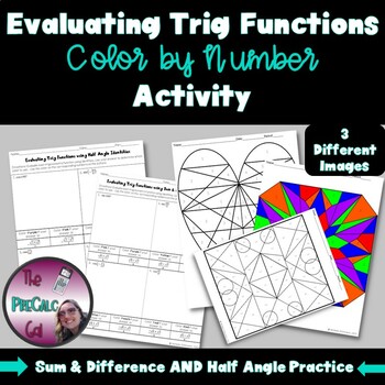Preview of Evaluating Trig Functions using Identities Activity