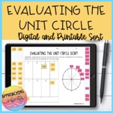 Evaluating Trigonometric Functions On The Unit Circle Digi