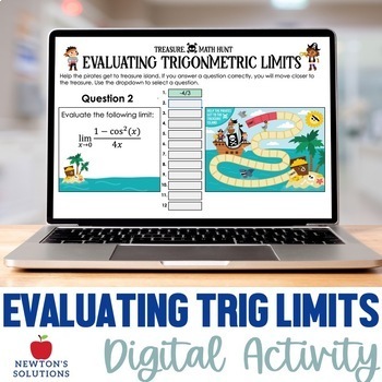 Preview of Evaluating Trigonometric Limits with Identities Digital Activity