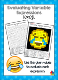 Evaluating Variable Expressions Emoji