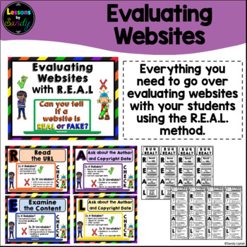 Evaluating Websites With R.E.A.L.