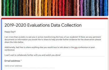 Preview of Evaluation Data Collection