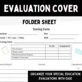 Evaluation Testing Form