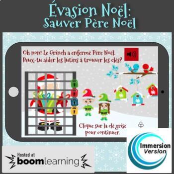 Preview of Évasion Noël: Sauver Père Noël Boom Deck