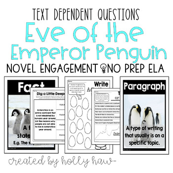 Preview of Eve of the Emperor Penguin NO PREP (ELA)