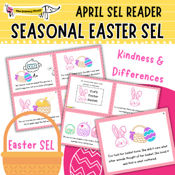 Preview of Eve's Easter Basket! April SEL Social Story & Writing Activities About Kindness