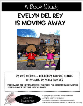 Preview of Evelyn Del Rey Is Moving Away Activities