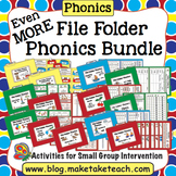 Phonics - Even More! File Folder Phonics Activities