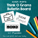 Even More Think O Grams - Bulletin Board