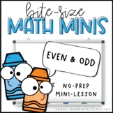 Even & Odd | Math Mini-Lesson | PowerPoint & Google Slides
