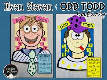 Even Steven, Odd Tod, Elementary, Math Charts, Anchor Charts, School  Posters, Education 