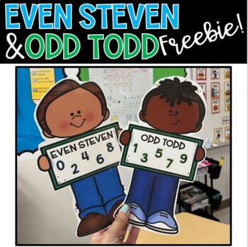 Preview of Even Steven and Odd Todd Freebie