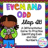 Even and Odd "Slap It!" Differentiated Game