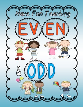 Preview of Even and Odd An Engaging and Fun Math Unit (Even and Odd Activities & Games)