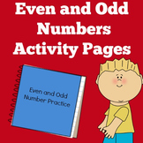 Odd and Even Numbers | Worksheet Activities Kindergarten 1