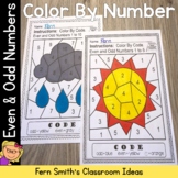 Even and Odd Numbers Color By Number Dollar Deal