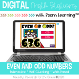Even and Odd Numbers | Digital Task Cards | Boom Cards™