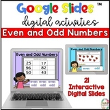 Even and Odd Numbers Google Slides
