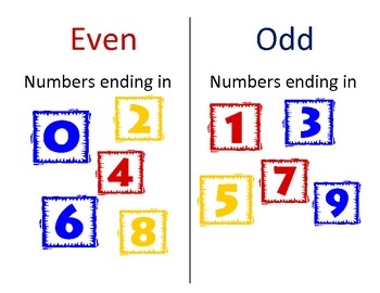 even and odd numbers video