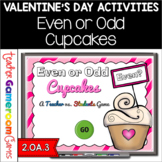 Even or Odd Numbers Valentine's Day Powerpoint Game