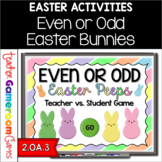 Even or Odd Numbers Easter Powerpoint Game