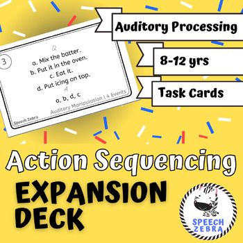 Preview of Event Order | Auditory Sequencing Exercise for Verbal Working Memory