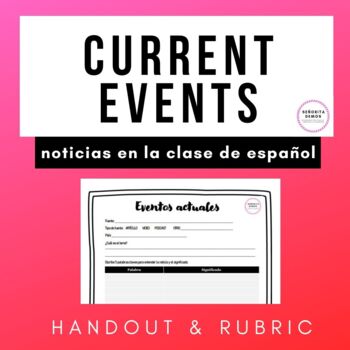 Preview of Current Events in Spanish / Noticias de la semana
