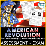 Events Leading Towards the Revolutionary War Exam | Americ