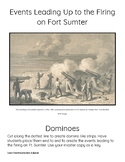 Events Leading Up to the Firing on Fort Sumter-Domino TimeLine
