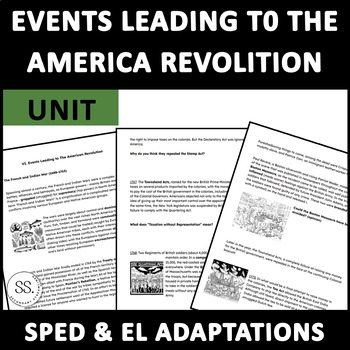 Preview of Events Leading to the American Revolution