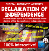Declaration of Independence Digital Activity