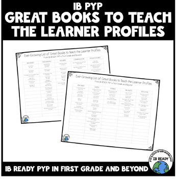 Preview of Ever-Growing List of Pictures Books to Teach the Learner Profiles