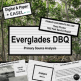 Everglades National Park DBQ Primary Source Analysis