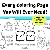 Every Coloring Page You Will Ever Need!