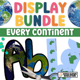 Every Continent Bulletin Board Letters Border Display BUND