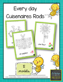 Every Day Cuisneraires Rods Game ! 12 models [Math Center]
