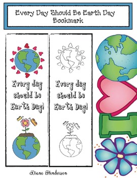 free earth day activity every day should be earth day writing prompt bookmark