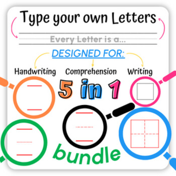 Preview of Every Letter is a... Font Bundle