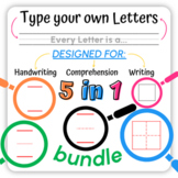 Every Letter is a... Font Bundle