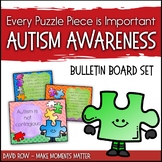Every Puzzle Piece is Important!  Autism Awareness Bulleti