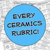 Every Rubric You Would Need for an ENTIRE CERAMICS / POTTE