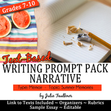 Narrative Writing Prompt Pack, Memoir: Every Summer Has a Story