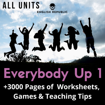 Preview of Everybody Up 1 Games & Worksheet - Save 25% (+3000 Pages!)