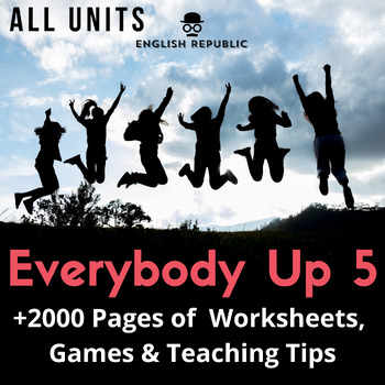 Preview of Everybody Up 5 Worksheet & Game Bundle - Save 25% (+2000 Pages!)